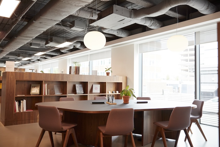 Custom office furniture manufactured by Spals